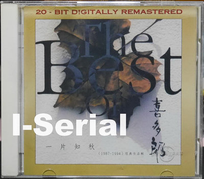 C3/新世紀音樂/喜多郎 KITARO/20位元數位錄音系列CD/一片知秋 精選輯/THE BEST OF