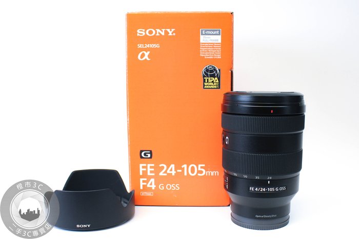 【台南橙市3C】SONY FE 24-105mm F4 G OSS SEL24105G #78243