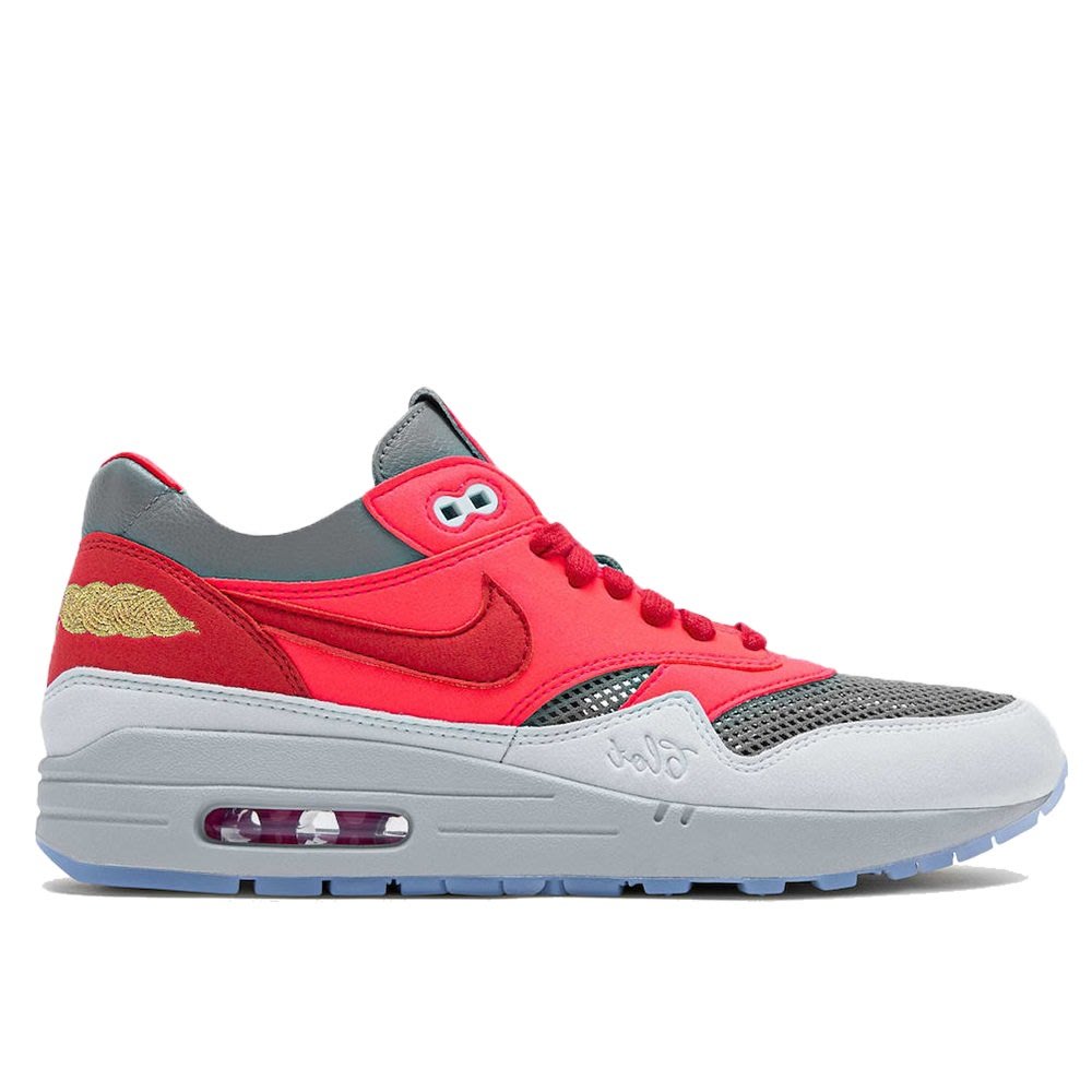 A-KAY0】NIKE X CLOT AIR MAX 1 KISS OF DEATH 灰粉【DD1870-600