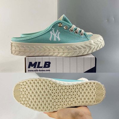 MLB 美國職業棒球大聯盟 Major League Baseball PLAY BALL系列餅幹鞋NY洋基隊半拖拖鞋