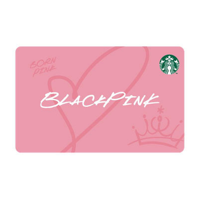 2023年台灣星巴克 BP 隨行卡/  Blackpink 隨行卡 黑色 / 粉色 可選