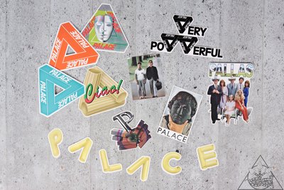 【HYDRA】Palace Summer 2019 Sticker Pack 三角 雨人 貼紙包【PLC139】