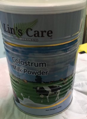 紐西蘭高優質初乳奶粉 450G 6罐 效期20231028