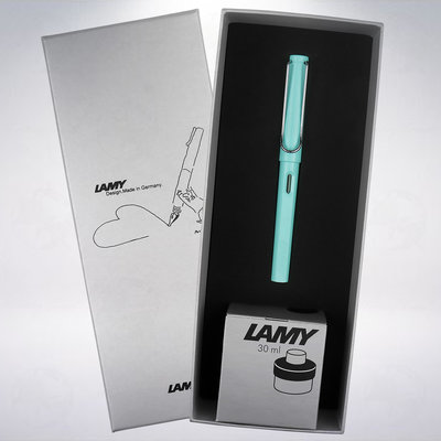 德國 LAMY SAFARI 狩獵系列鋼筆禮盒組: 淺藍色/Light Blue