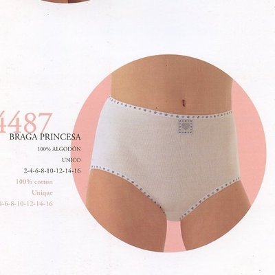 【西班牙 PRINCESA】(4487)女童內褲小星星-2件組 (尺寸6/8)