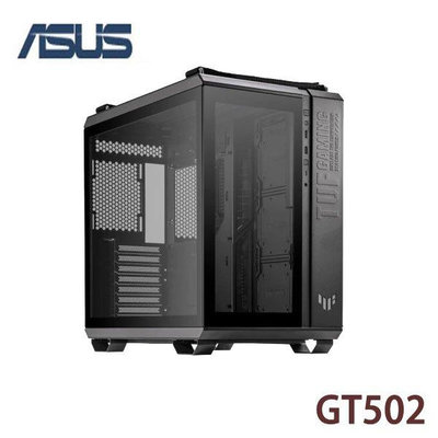 ASUS TUF Gaming GT502 黑色 強化玻璃透側 半高直立式 機殼