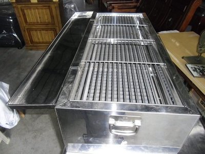萬金餐飲設備 (萬物)  全新 特厚 (0.6mm) 烤肉爐 烤肉架 (3.3尺)