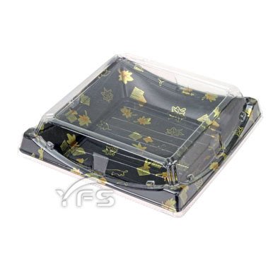SM1-6140壽司盒(金葉) (外帶餐盒/水果盒/手捲盒/冷盤/沙拉/生魚片/塑膠餐盒)