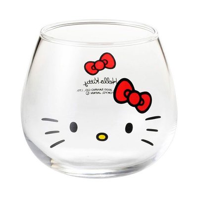 Hello Kitty 玻璃 搖搖杯 茶杯 酒杯 Sanrio日本製正版品 320ml