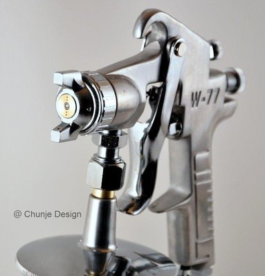 【歐樂克修繕家】噴漆 W77 吸上式 噴槍 適合噴塗水泥漆 木器漆 油漆 調合漆 強力膠