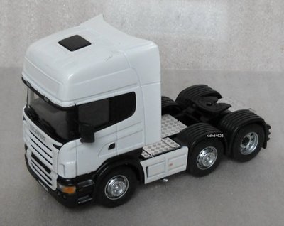 [丸山建機模型店]---SCANIA R620 1/50 三軸拖車頭模型