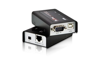 促銷 ATEN CE100  MINI VGA USB KVM Extender 迷你型 螢幕訊號延伸器