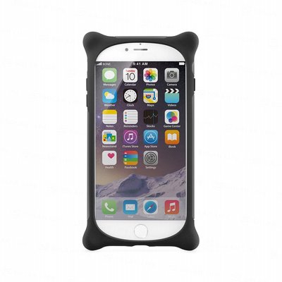 貓熊-iPhone 8 Plus/7 Plus手機殼泡泡保護套.可愛造型四角防撞耐摔矽膠手機殼指扣環手機保護套手機軟殼