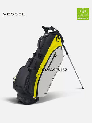 高爾夫球包VESSEL新款高爾夫球包golfbag超纖皮革輕便支架包男女通用6格球袋
