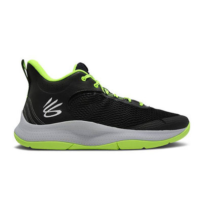 UA CURRY 3Z6 籃球鞋 3025090-001 男生 CURRY 黑綠 籃球鞋 台灣公司貨