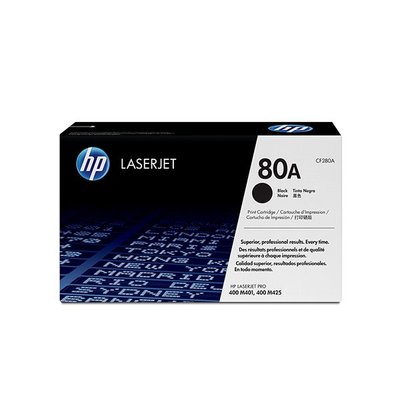 【葳狄線上GO】HP 80A LaserJet 原廠黑色碳粉匣(CF280A)適用M401n/M401dn/M425dw
