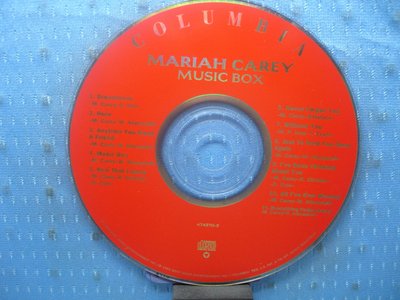 [無殼光碟]DP   Mariah Carey  Music Box 無ifpi