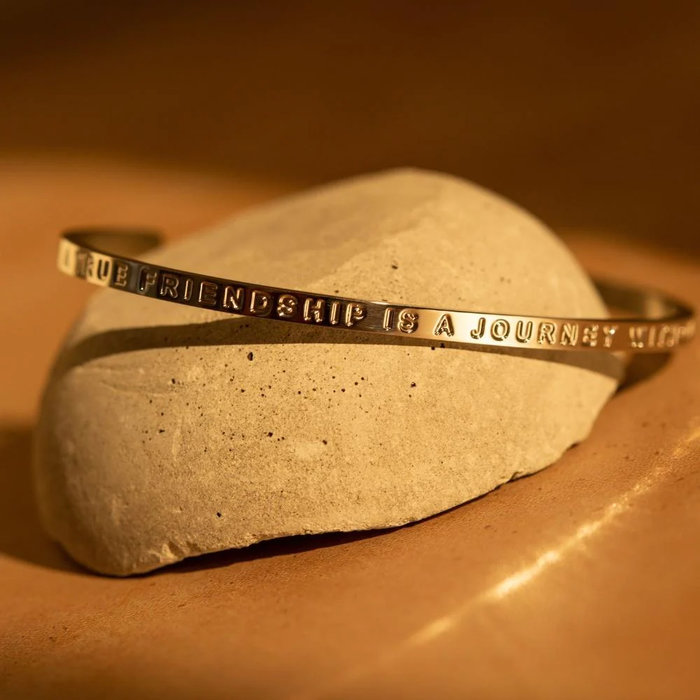 MANTRABAND A True Friendship Is A Journey Without An End 金色