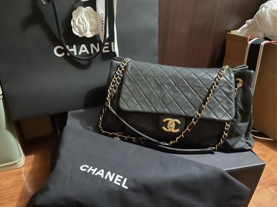 真品 Chanel vintage 幻彩牛皮兩用包（社團賣掉了）