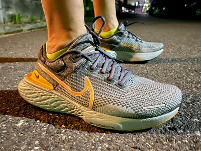 Nike ZoomX Invincible Run FK 2 灰黃 輕量飛織透氣低幫慢跑鞋 DH5425-002男女鞋公司級
