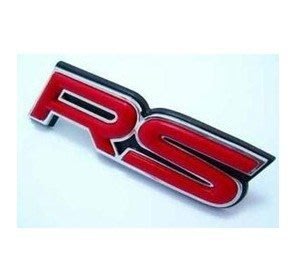 【車王小舖】汽車車標 改裝中網標 RS標誌 RS車標 卡式 YARIS FIT FOCUS