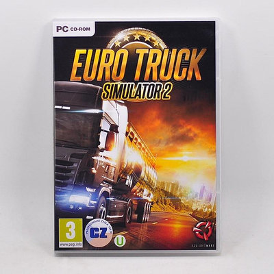歐洲卡車模擬2 Euro Truck Simulator中文版pc電腦單機遊戲光碟送存檔MOD  滿300元出貨