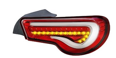 【炬霸科技】TOYOTA GT 86 FT 86 BRZ LED 光條 紅底 尾燈 後燈 導光 跑馬 流光 方向燈