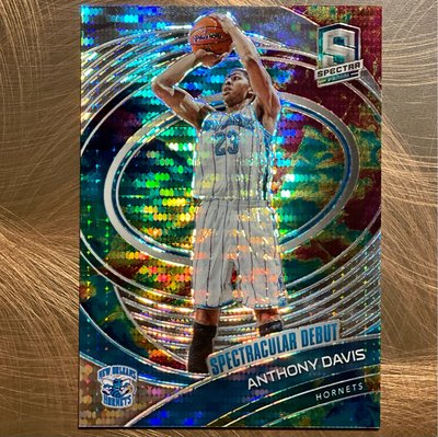 2020-21 Panini Spectra Basketball Anthony Davis /99 Spectacular Debut Celestial