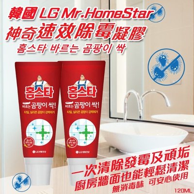 現貨韓國 LG Mr.HomeStar 神奇速效除霉凝膠 120ml