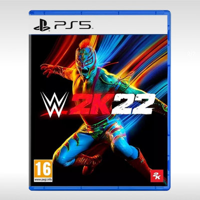 索尼PS5游戲光盤 WWE2K22 美國職業摔跤聯盟202227568