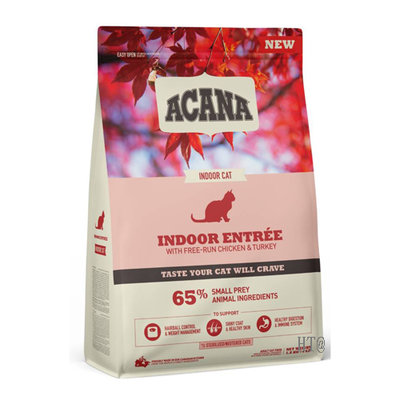 【寵愛家】加拿大 ACANA 愛肯拿 雞肉+鯡魚+蔓越莓 室內開胃低GI貓飼料1.8kg