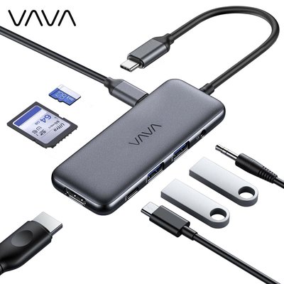 【WoW美國代購】VAVA (VA-UC020)8合1 USB Type-C HUB MacBook 集線器  轉接器