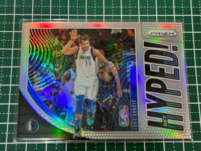 2019-20 Panini Prizm get hyped silver Luka Doncic 銀亮 特卡1枚！not auto jersey