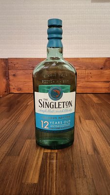 【繽紛小棧】SINGLETON 蘇格登12年單一麥芽威士忌 0.7公升 歐版 兩款 空瓶