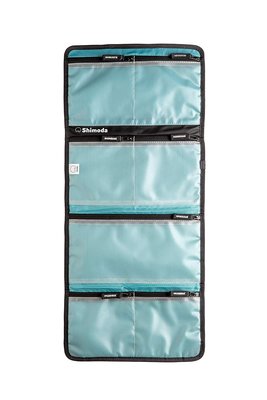 〔520-204〕Shimoda 4 Panel Wrap (4摺)平面配件收納包 拉鍊密封口袋 收納袋-包 配件袋