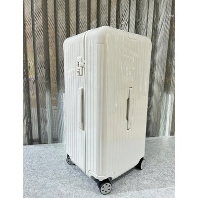 RIMOWA Trunk Plus 33寸 白色 行李箱 聚碳酸酯 灰色/白色 行李箱 拉桿箱 83280664
