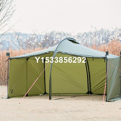 韓國MINIMAL WORKS戶外可折疊便攜式庇護所多人帳篷野外露營裝備