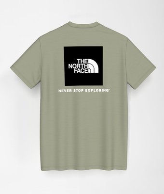 【北臉男生館】The North Face北臉背面BOX LOGO印圖短袖T恤【TNF001C7】(M)