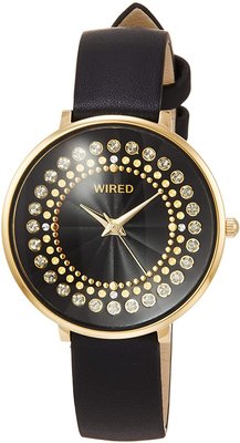 日本正版 SEIKO 精工 WIRED f AGEK456 女錶 手錶 皮革錶帶 日本代購
