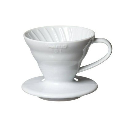 Hario VDC-01W 錐形 V60 陶製濾杯 手沖咖啡 01 ☕ 歐客佬咖啡 OKLAO COFFEE