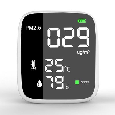 【現貨】鼎盟 迷你 超標提示警報 PM2.5空氣品質檢測儀