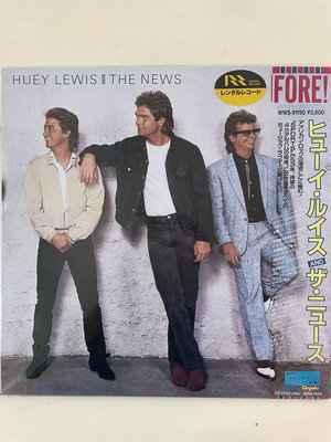 {肥貓黑膠｝西洋流行搖滾音樂：Huey Lewis and the News-Fore!