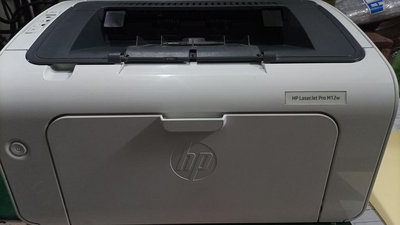 降價HP LaserJet Pro M12w含線材中古整新黑白雷射印表機碳粉cf279a