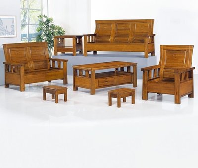 【DH】商品名稱K200 商品名稱《凱瑟》1+2+3人座半樟木實木組椅含大/小茶几(圖一)台灣製.可拆賣.主要地區免運費