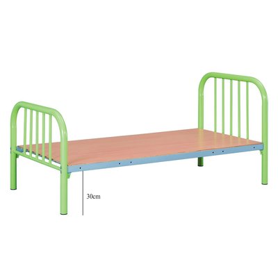 【在地人傢俱】24 輕鬆購-綠色無扶手3.1尺單人鐵床/床台/床架~DIY三分床板 GD100-11