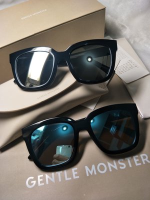過季款特價 黑框藍水銀 全新正品 gentle monster DREAMER HOFF 韓國V牌 韓國GM 太陽眼鏡