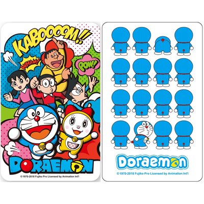Doraemon 哆啦A夢排排站KABOOOOM悠遊卡(不分售)