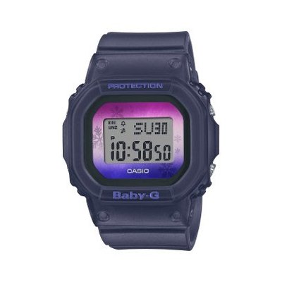 可議價CASIO卡西歐 BABY-G 時尚漸層錶盤黑 經典系列 BGD-560WL-2