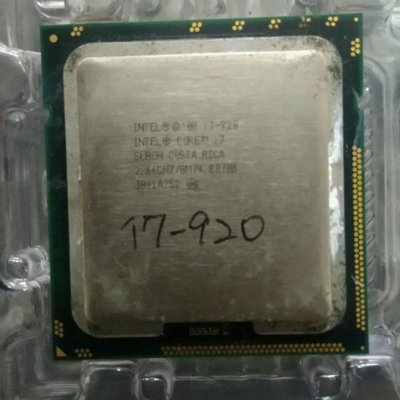 【冠丞3C】INTEL i7-920 1366腳位 CPU 處理器 CPU-I3002