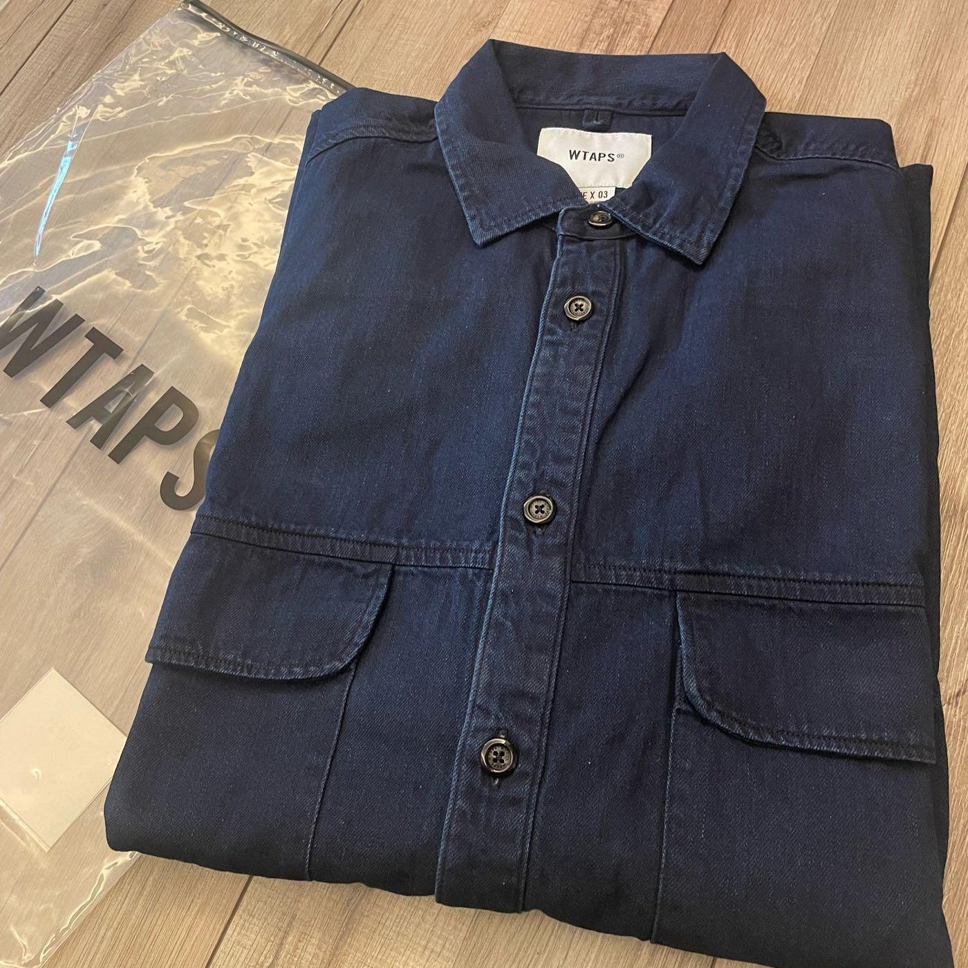 WTAPS 231WVDT-SHM01 WCPO / LS / COTTON. DENIM 牛仔襯衫外套| Yahoo